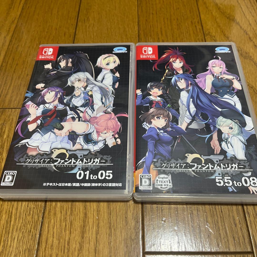 グリザイア ファントムトリガー switch セット 新品】Switch グリザイア ファントムトリガー 01 to 05 : アーク