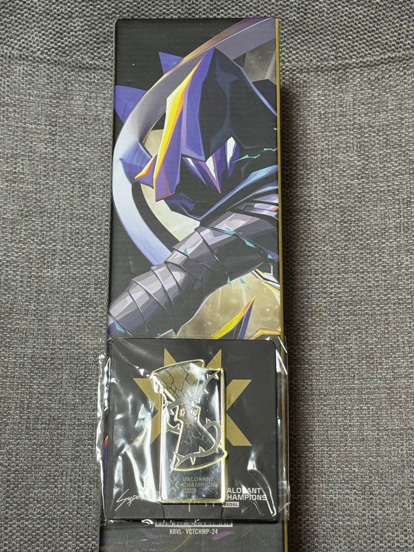 VALORANT champions seoul 2024 マウスパッド バッジ - メルカリ