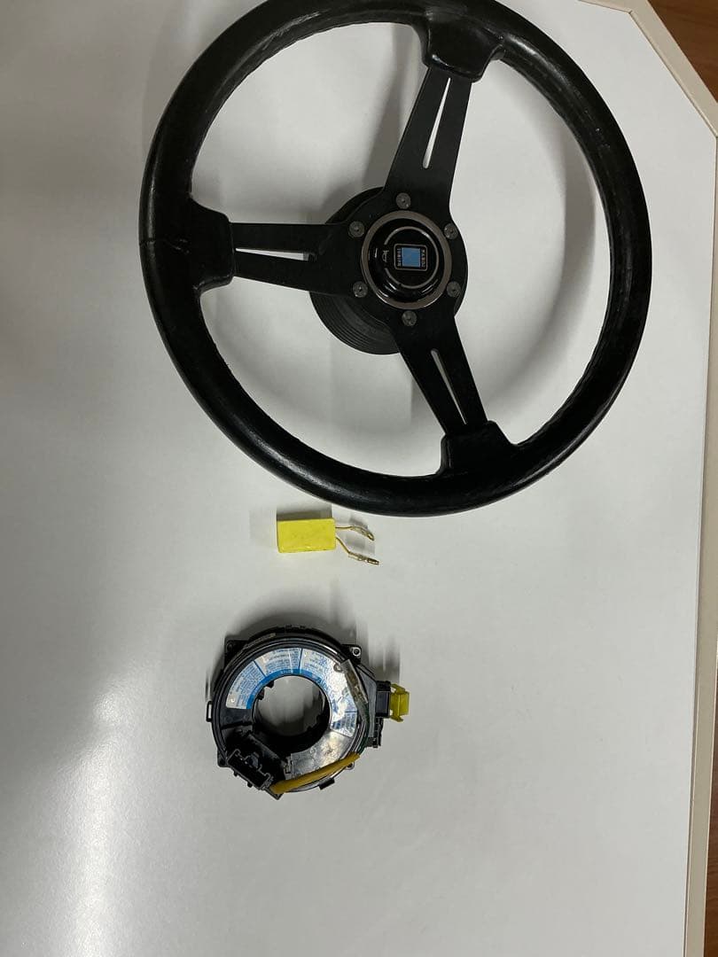 ナルディ ステアリング33パイ補修品 おまけ l700 ボス等ジャンク