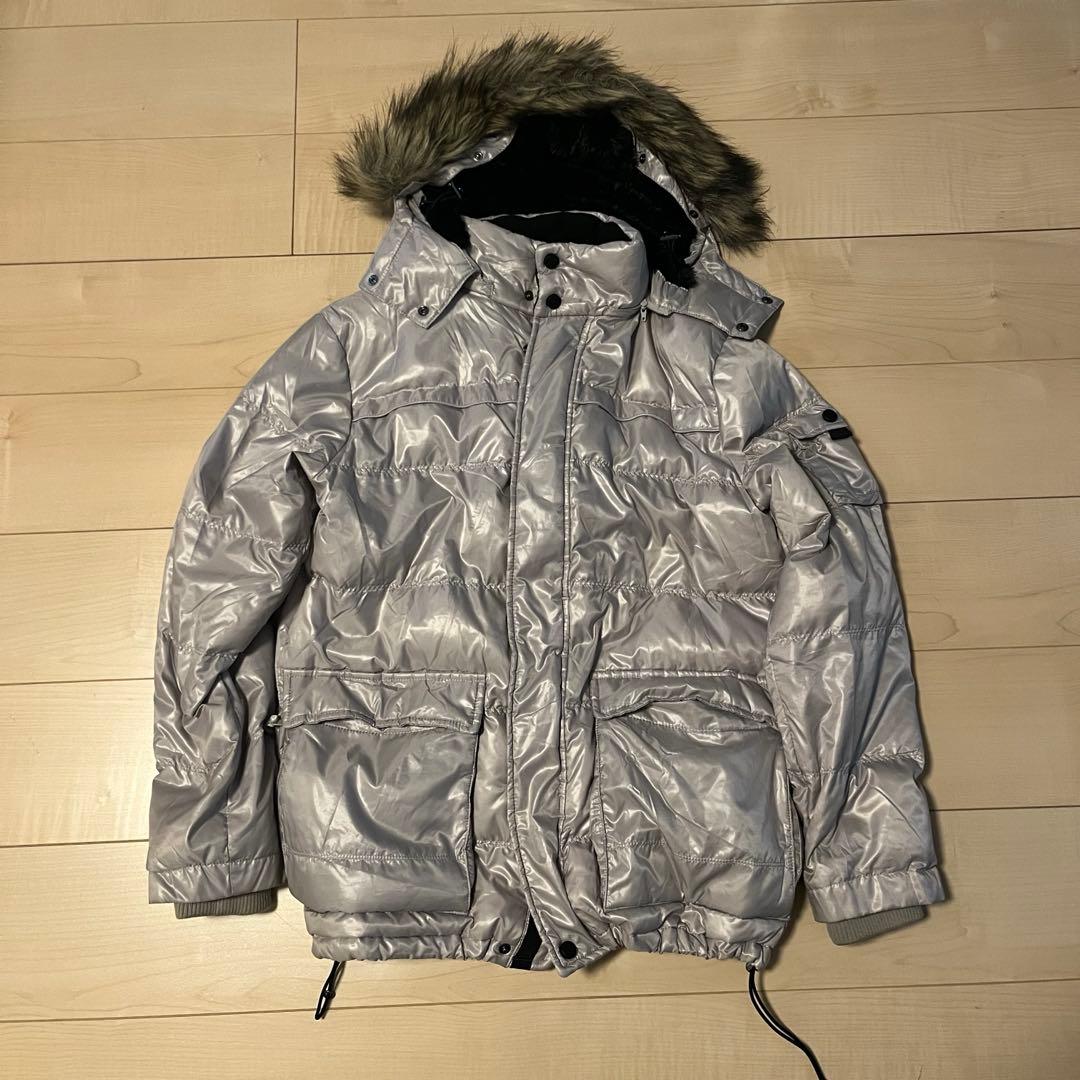 y2k ファーダウン 白 平成 お兄系 グランジ アウター - メルカリ