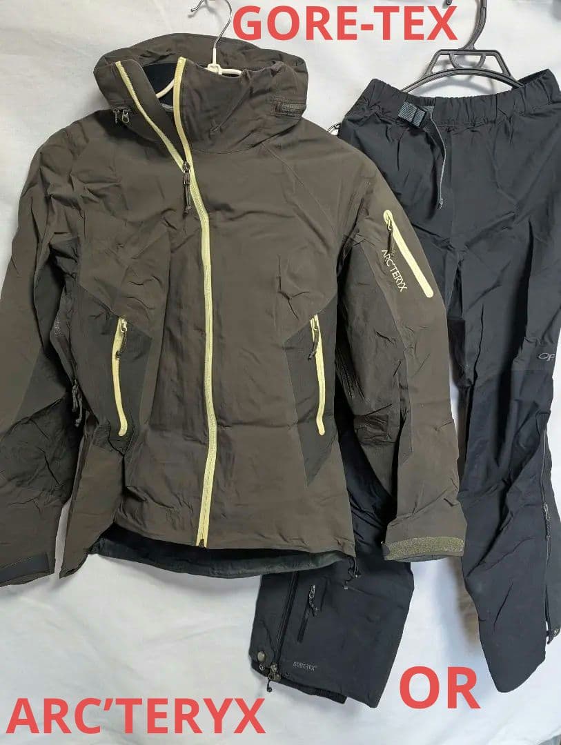 Arc'teryx OR ウィンターウェア セットGORE-TEX　ゴアテックス ARC'TERYX - アークテリクス ゴアテックス スノーボード、スキー