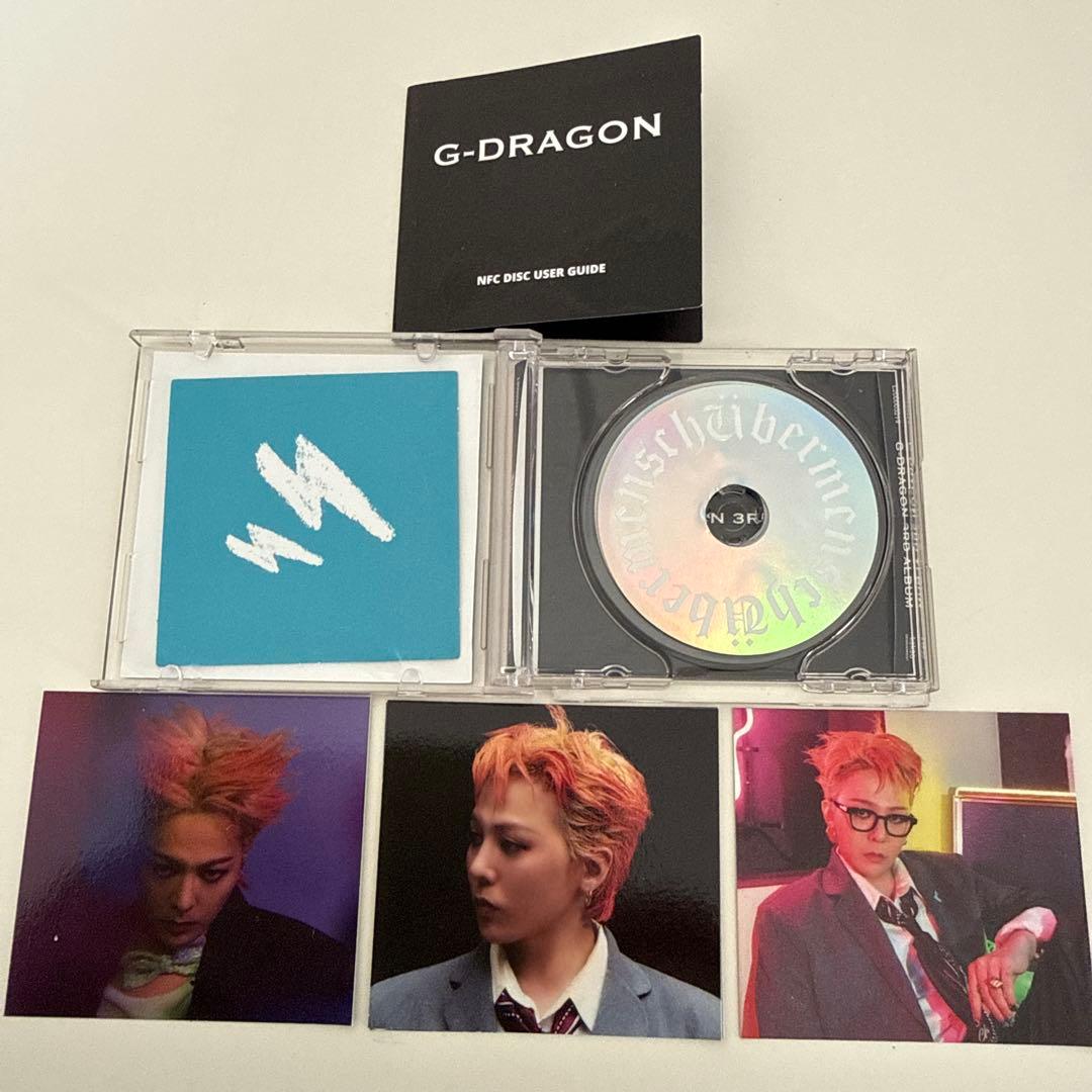 G-DRAGON CD + フォトカード 4枚付き - メルカリ