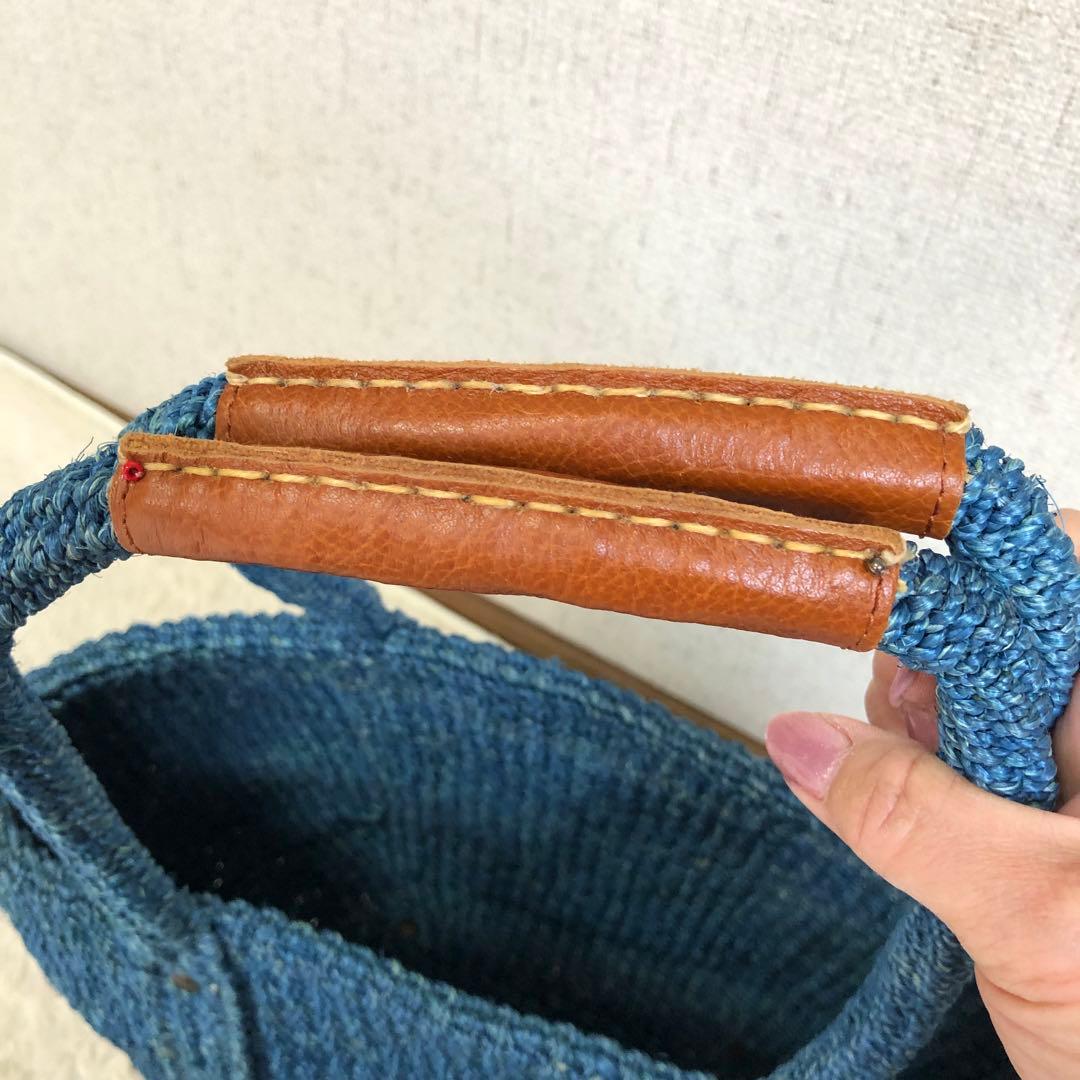 新品未使用 パラスパレス カゴバック 夏カゴバック取り外しポーチ付