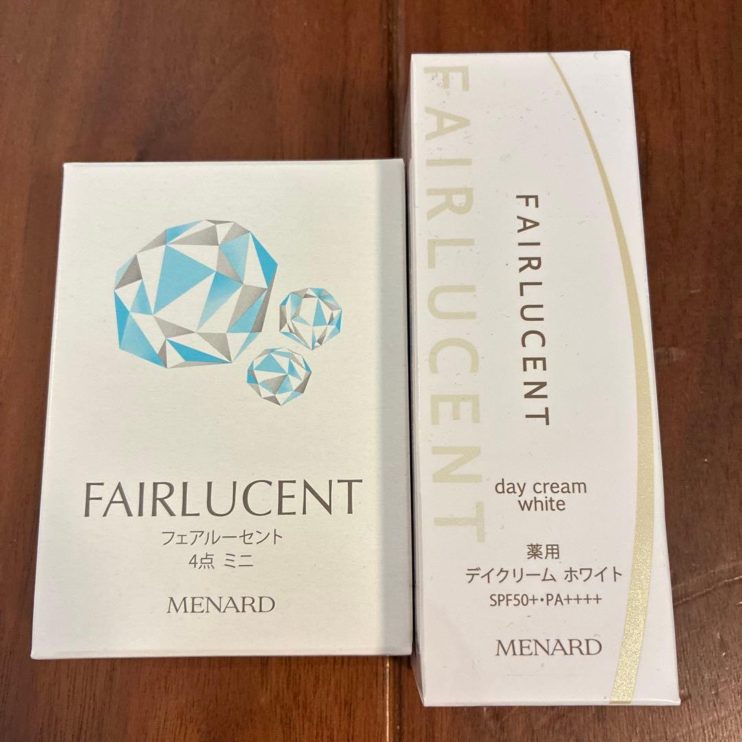 メナードイルネージュ(無香料)3点セット安藤フェアルーセント薬用デイ