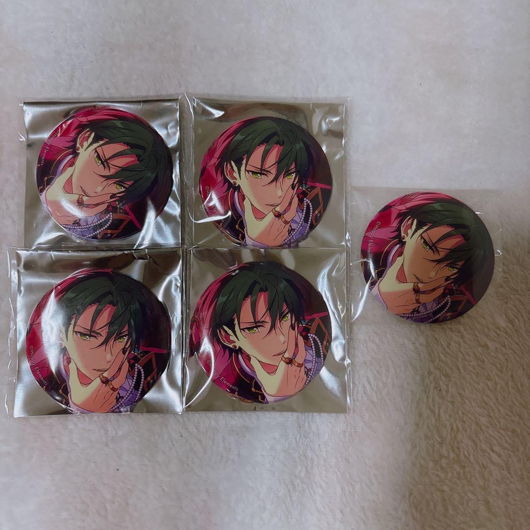 蓮巳敬人 缶バッジ 開花前 72点