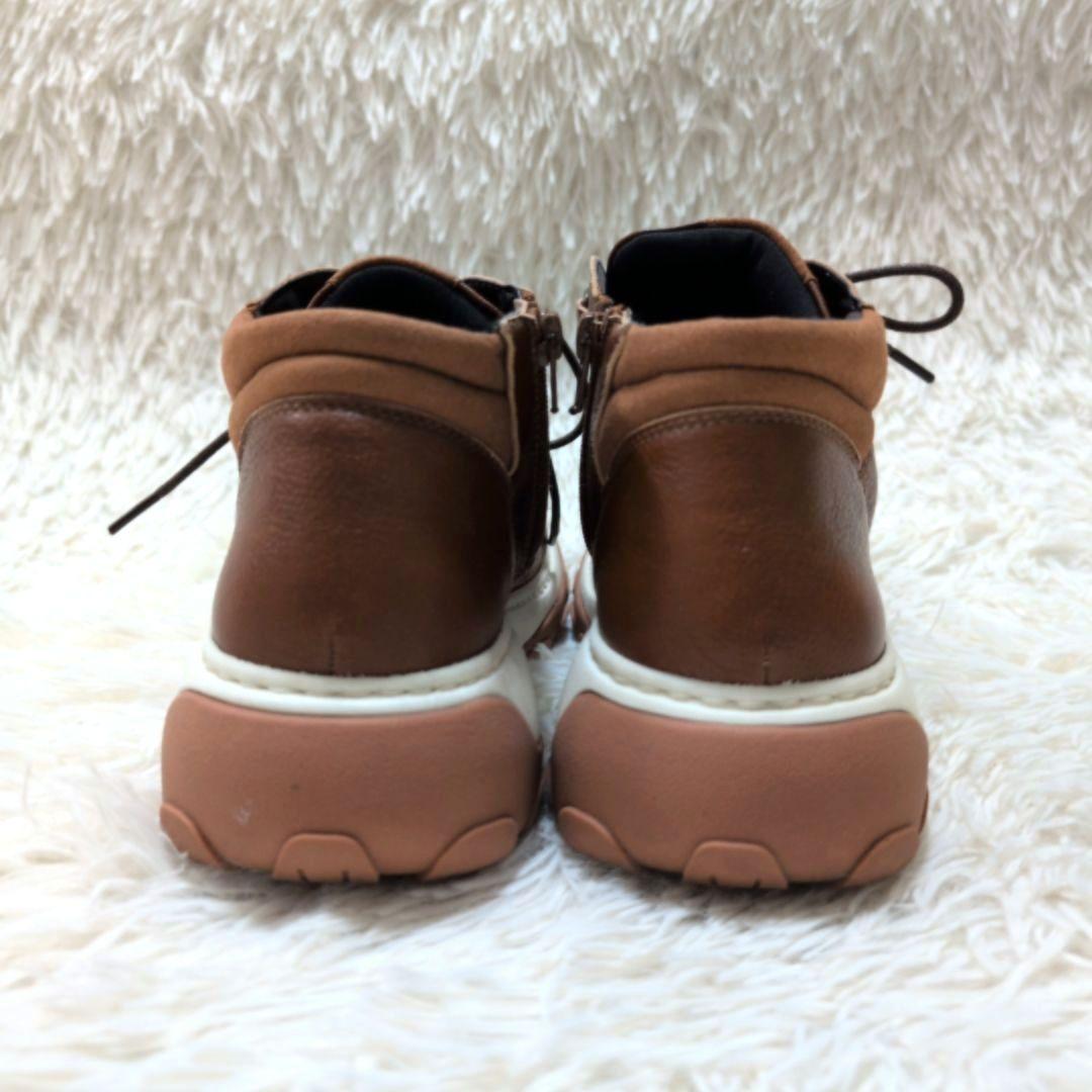 【極美品】リゲッタ カヌー アボット レースアップ サイドジップ 25.0cm