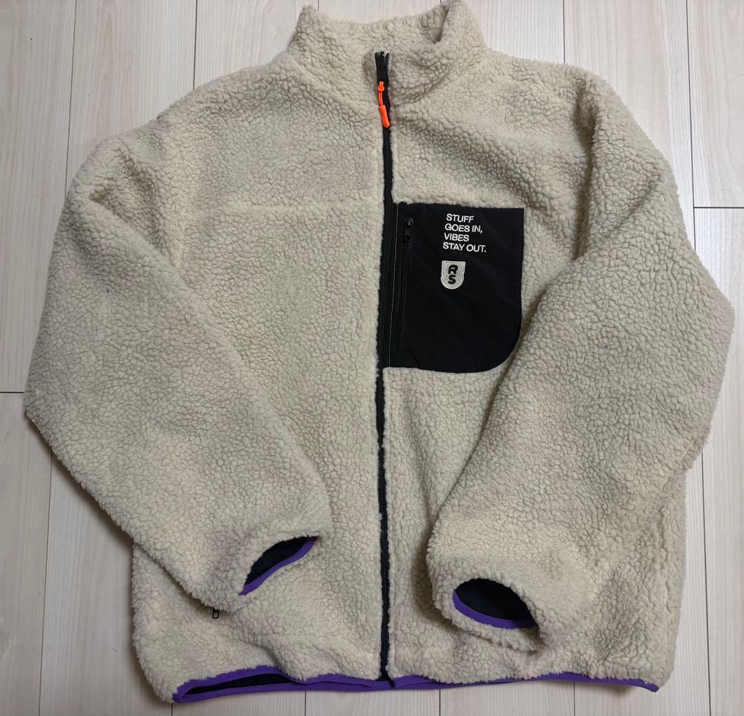 美品】リップスライムRIP SLYME ボアジャケット（アイボリー）Lサイズ