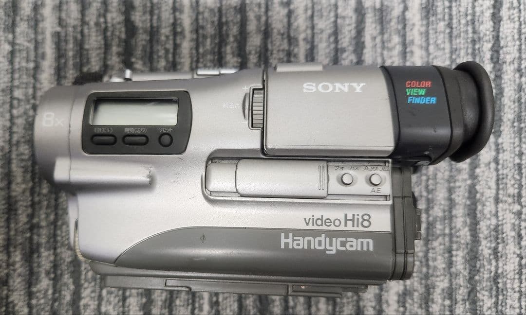 SONY CCD-TR1 handycam HI8 ビデオカメラ ジャンク - メルカリ