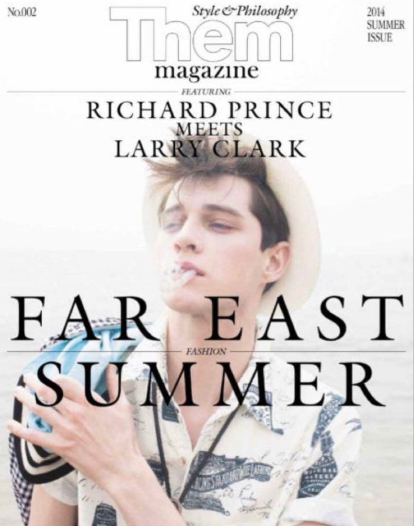 Them magazine RICHARD PRINCE LARRY CLARK - メルカリ