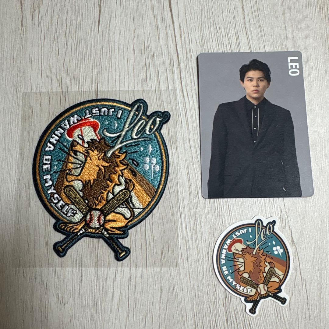 BE:FIRST 2:BEシークレットワッペン＆トレンディグカード＆ステッカー