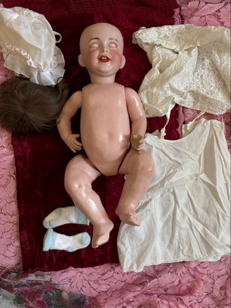 アンティーク ビスクドール sfbj キャラクタードール