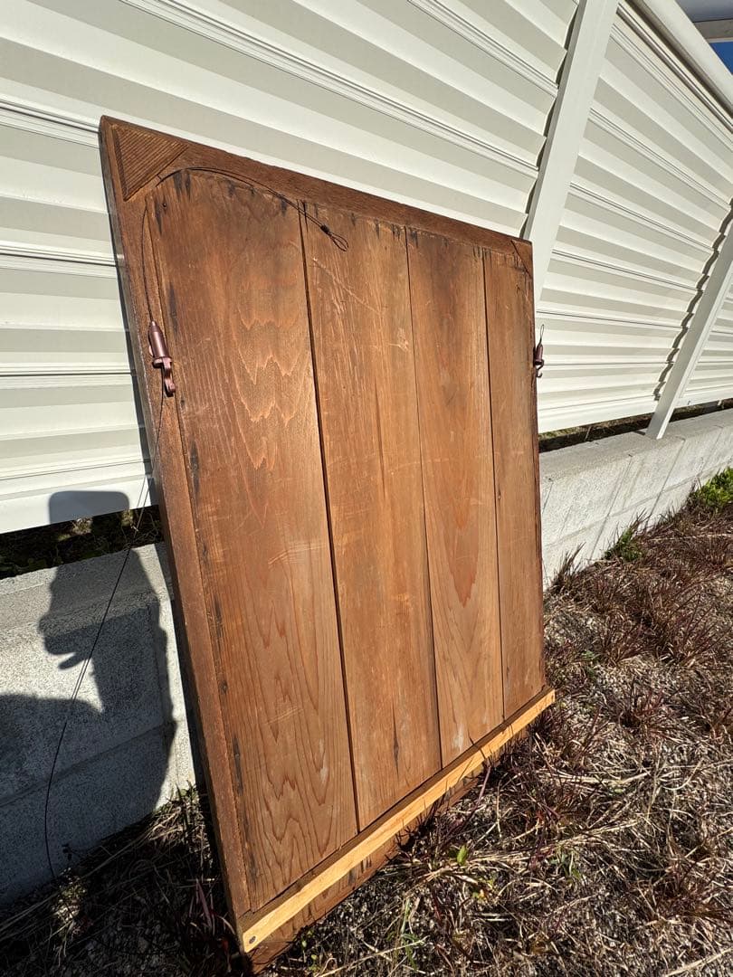 状態良好】アサヒビール リボンシトロン アンティーク鏡 木枠ミラー