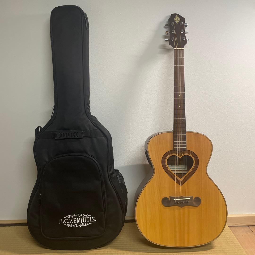 希少カワイイ❤️ ゼマイティス CAG-100HW-E アコギ　エレアコ　ハート 楽天市場】ゼマイティス アコギ ハートの通販