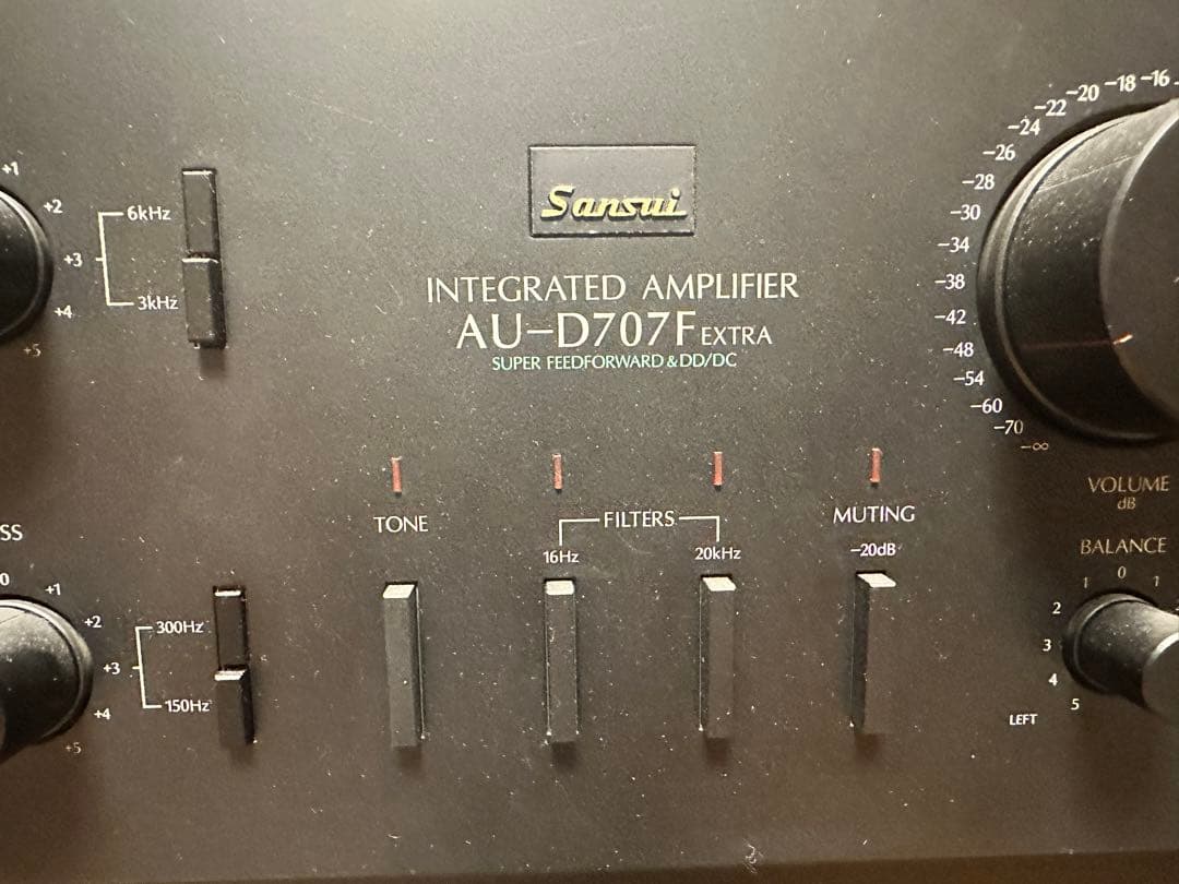 Sansui AU-D707F Extra インテグレーテッドアンプ - メルカリ