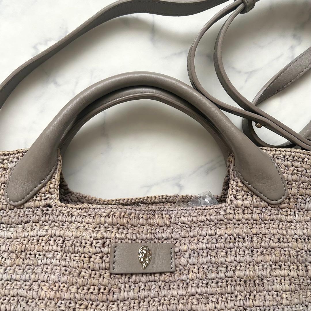 極美品✨ヘレンカミンスキー ラフィア トートバッグ CassiaS