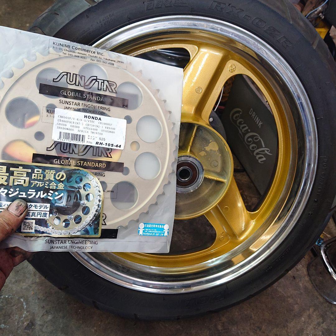 ホンダ CB400SF nc31 NC39 NC42 リア スプロケ サンスター - メルカリ