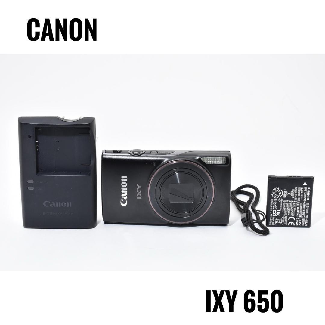【美品】キヤノン CANON IXY650 コンパクトデジタルカメラ Amazon | Canon コンパクトデジタルカメラ IXY 650 ブラック 光学12倍