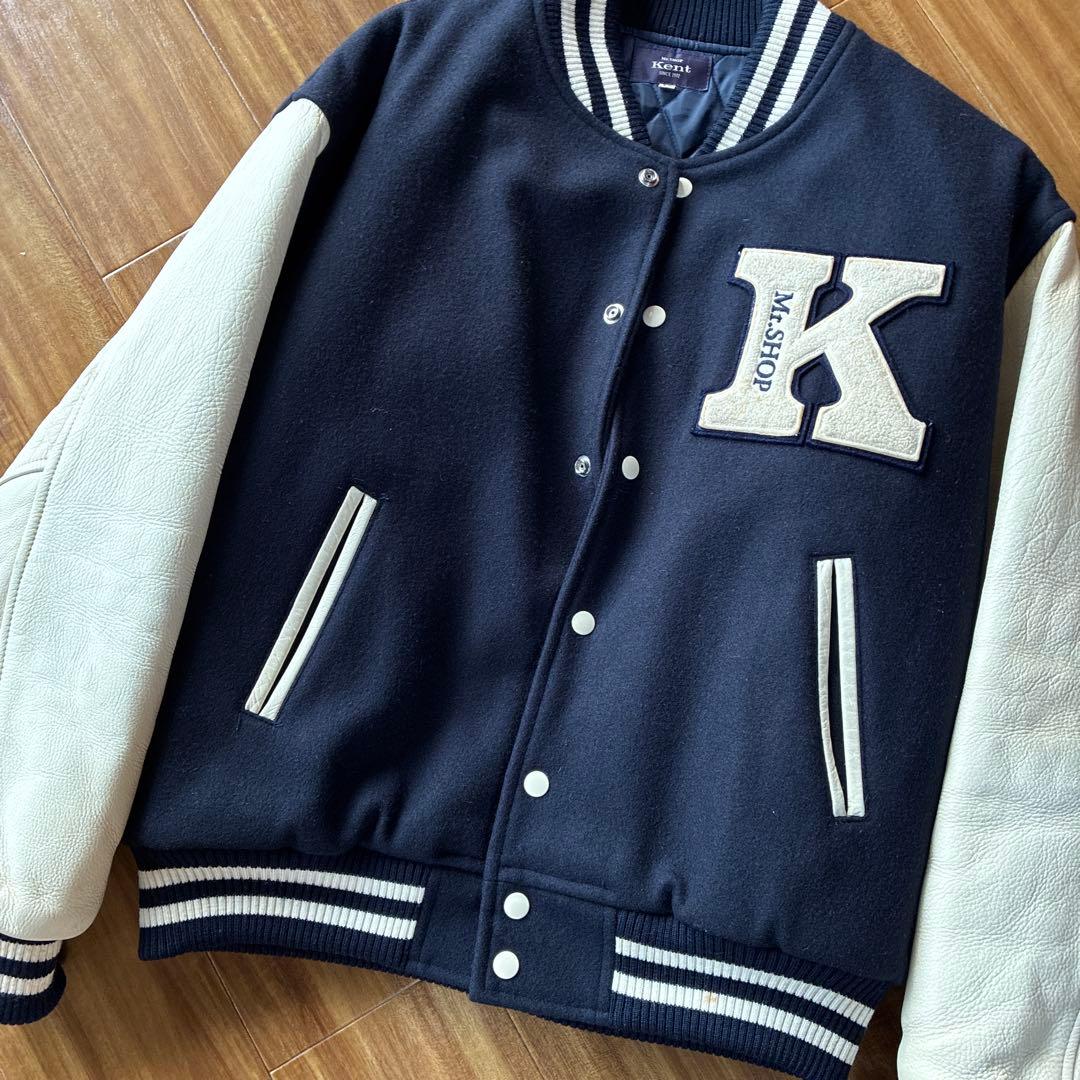 Kent スタジャン ネイビー LL - メルカリ