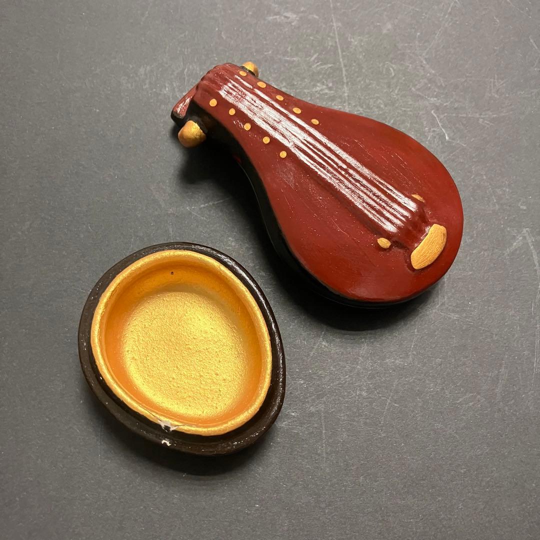 蒲池窯造 琵琶香合 巳年 Y3122-61 茶道具 茶碗・水指・棗他 茶道具