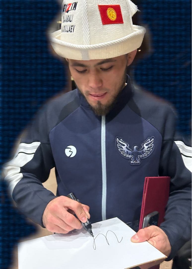 RIZIN シェイドゥラエフ 直筆サイン RIZIN 師走の超強者祭り 朝倉未来