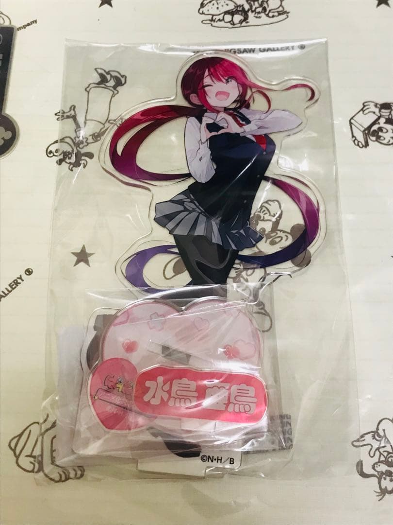 ばっどがーる 水鳥亜鳥 アクリルスタンド アニメ化記念原画展 - メルカリ