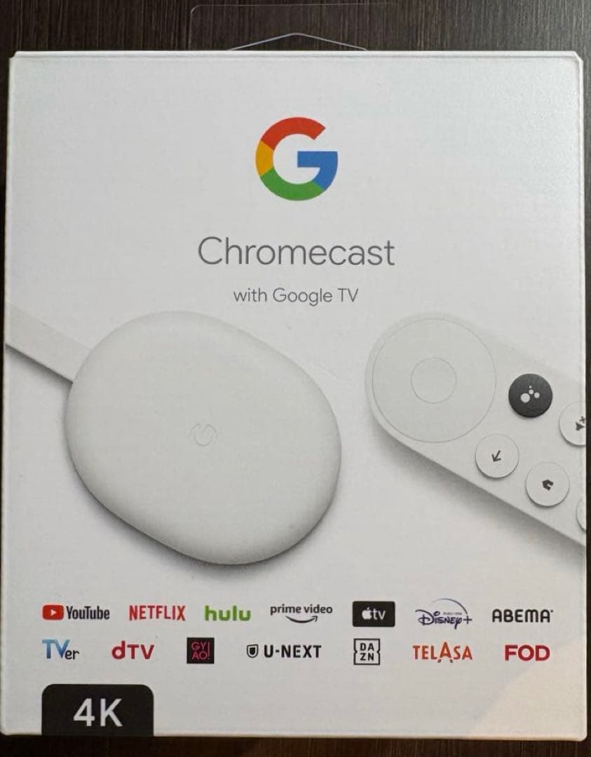 Chromecast with Google TV 4K - メルカリ