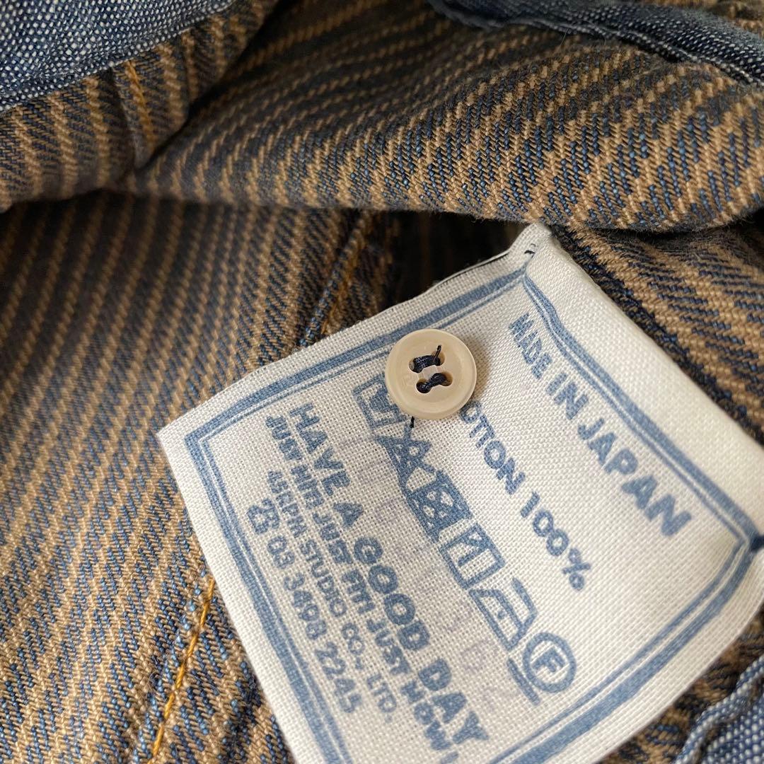 45R 大麦デニムのキャミソール（重） ヒッコリー 2024春夏 28,