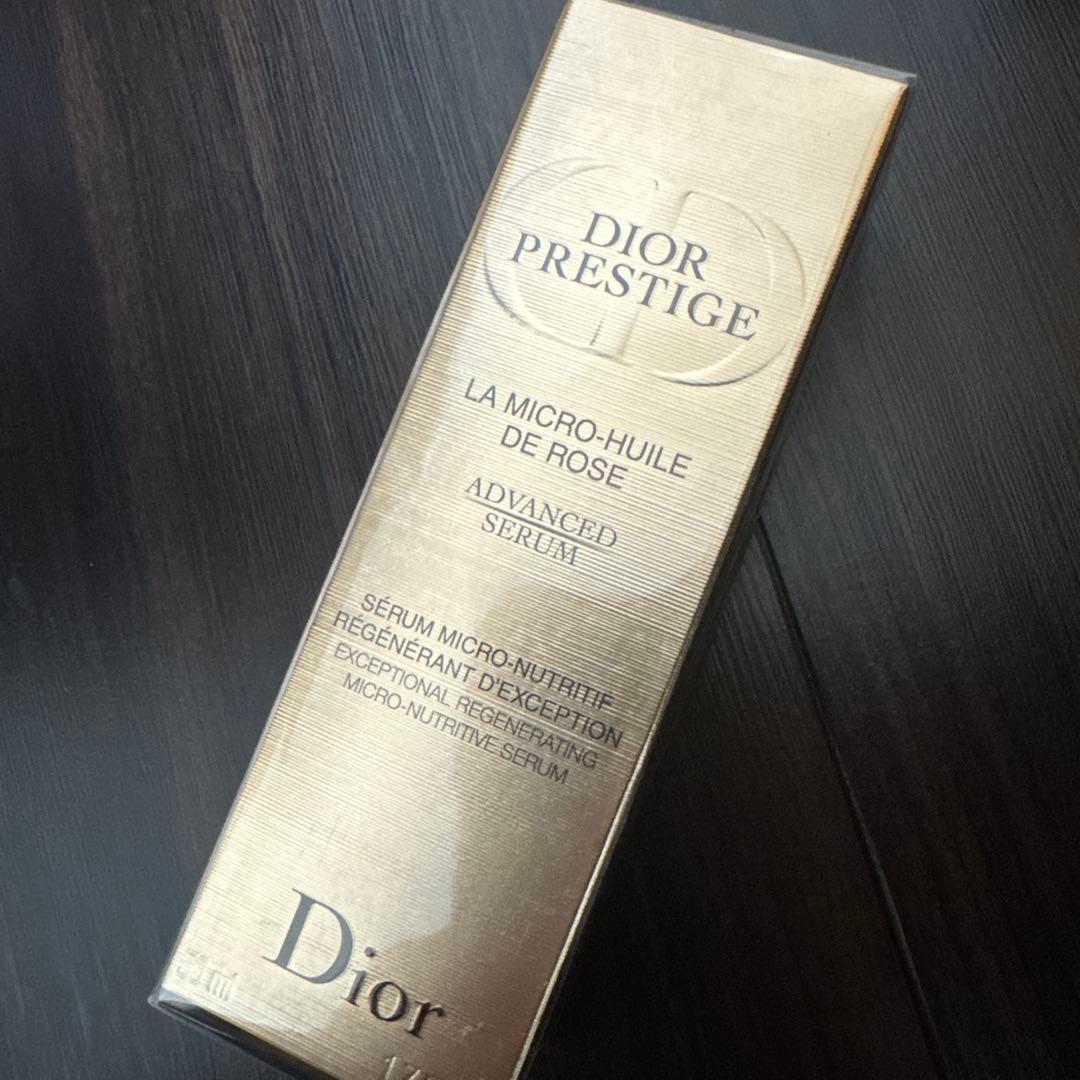 新品未開封Dior プレステージ　マイクロユイルドローズセラム 50ml Dior Prestige La Micro-Huile de Rose Activated Anti-Aging Serum