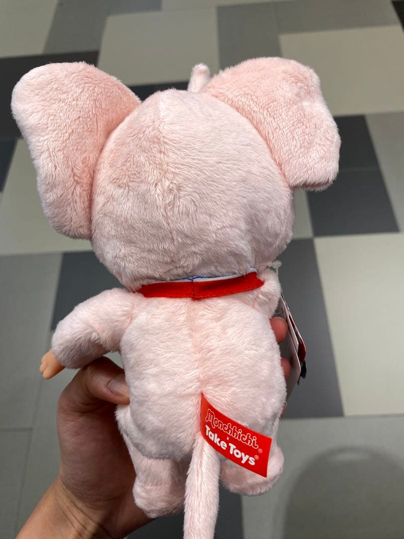 タイ限定の象モンチッチぬいぐるみと象ベビチッチキーチャンセット