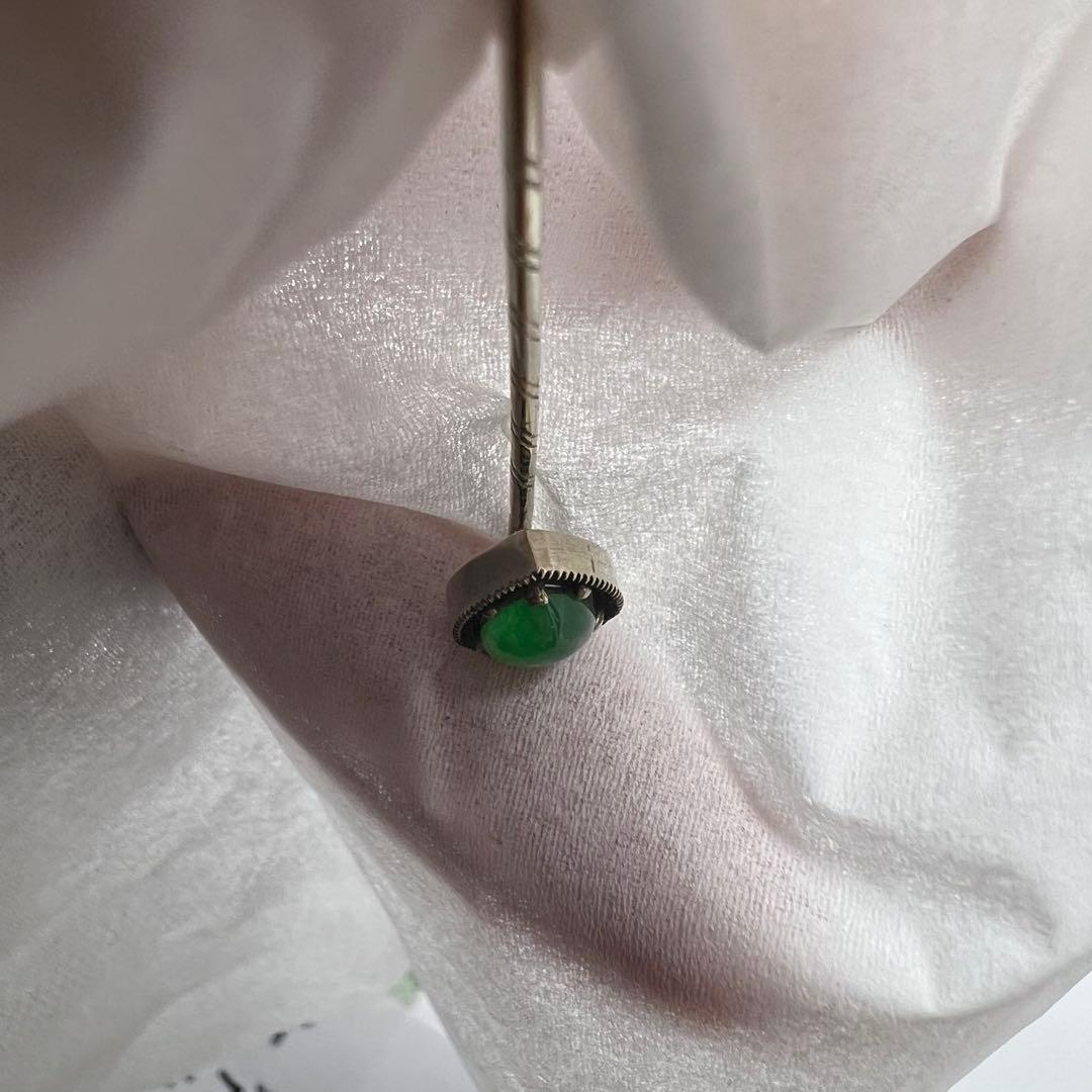 WG刻印　ホワイトゴールドピン　1.4g 5.8cm 東K8-0131☆1F