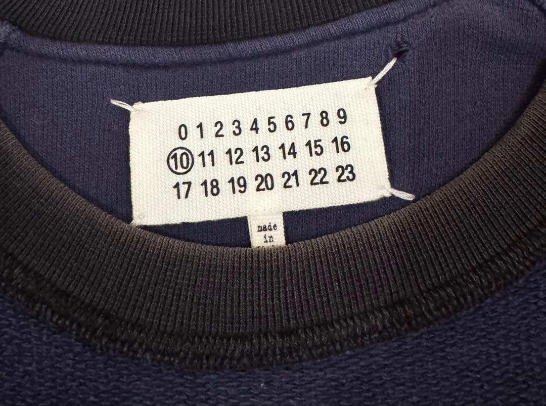 マルタンマルジェラ 10 2014 インサイドアウトスウェット - メルカリ