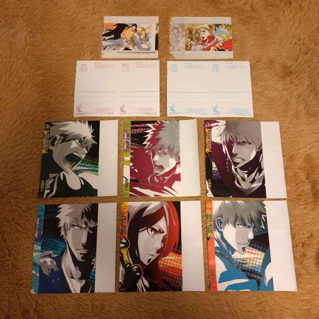 BLEACHブックカバー6枚&ロングポスター&ポストカード セット - メルカリ