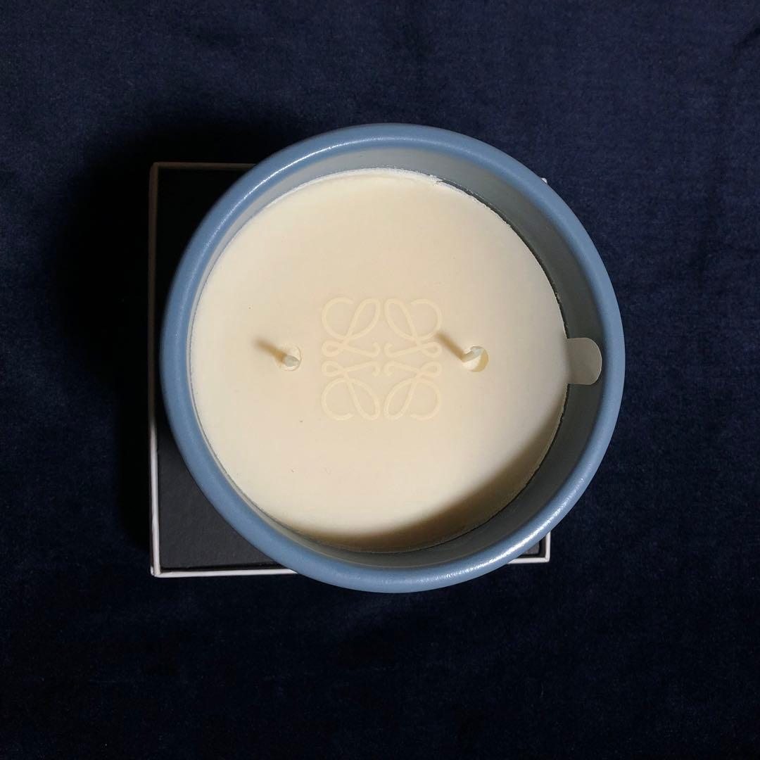 LOEWE ロエベ サイプレスボール キャンドル ミディアム ベビーブルー