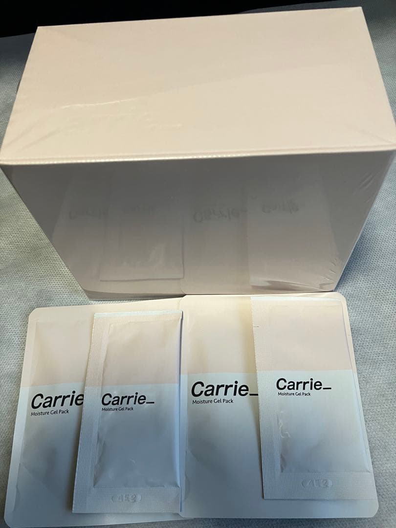 新品未開封1箱+2回分 Carrie モイスチャーゲルパック - メルカリ