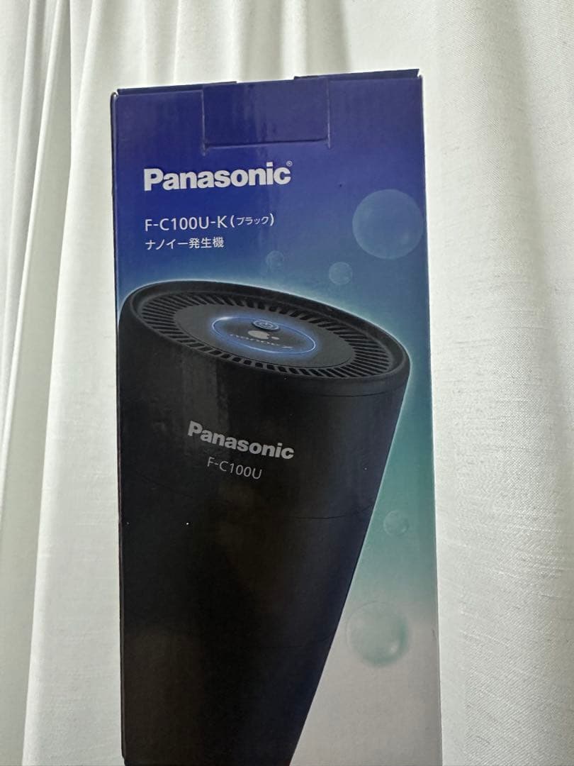 Panasonic F-C100U-K ブラック ナノイー発生器 ナノイー発生器 車載用 ブラック F-C100U-K [適用畳数：1畳 /PM2.5対応