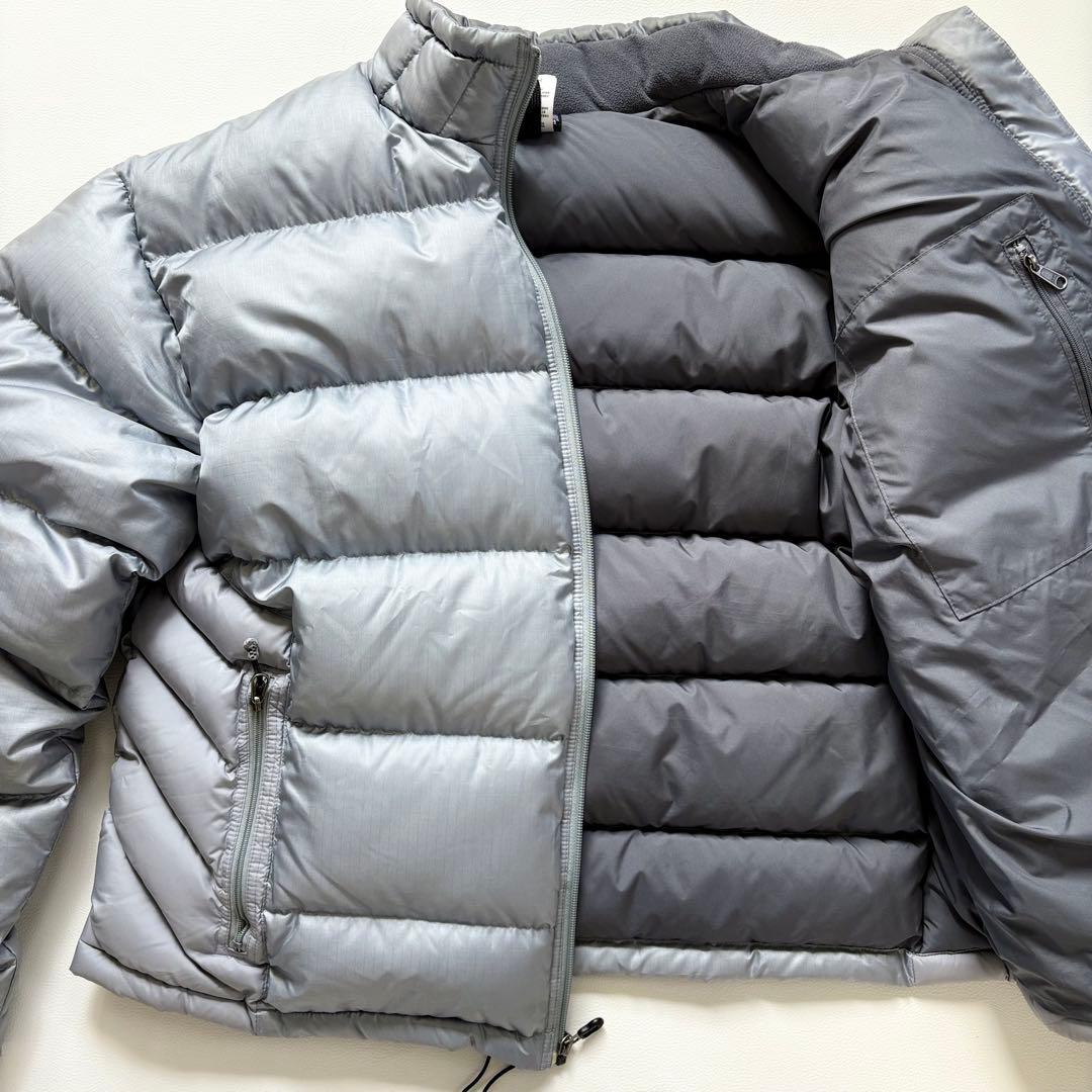 希少カラー パタゴニア インサレーショングースダウン シルバー系 L