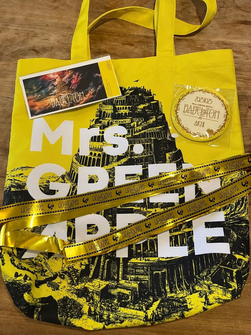 ミセス バベルの塔 Ringo Jamシート 特典 トートバッグ 缶バッジ 銀テ