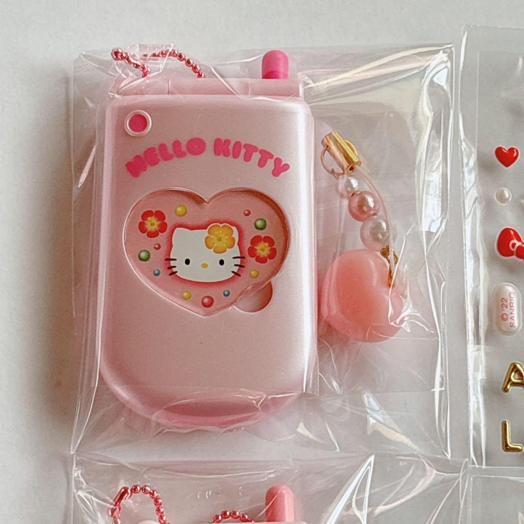 ♡ キティ マイメロ えらんで ガラケーフォトホルダー ミニチュア 推し