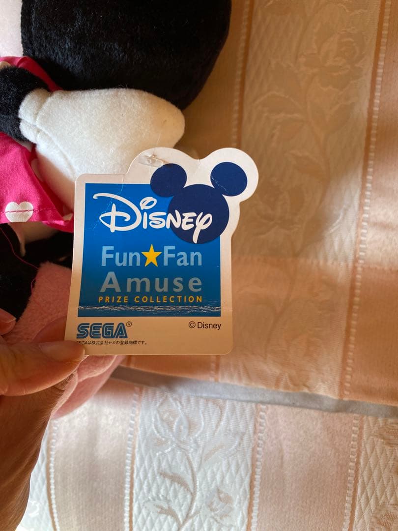 SEGA ディズニー ファンファンアミューズ ミッキー ミニー ぬいぐるみ