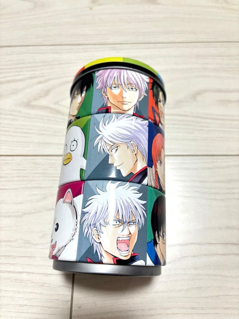 大銀魂展 木刀キーホルダー クランチ缶 セット - メルカリ