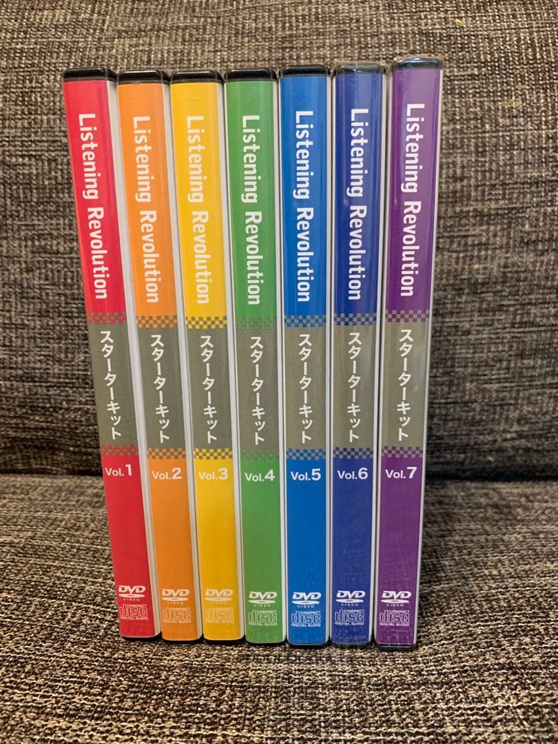 英語DVD教材 リスレボCD65枚とDVD41枚 イムラン先生の英会話