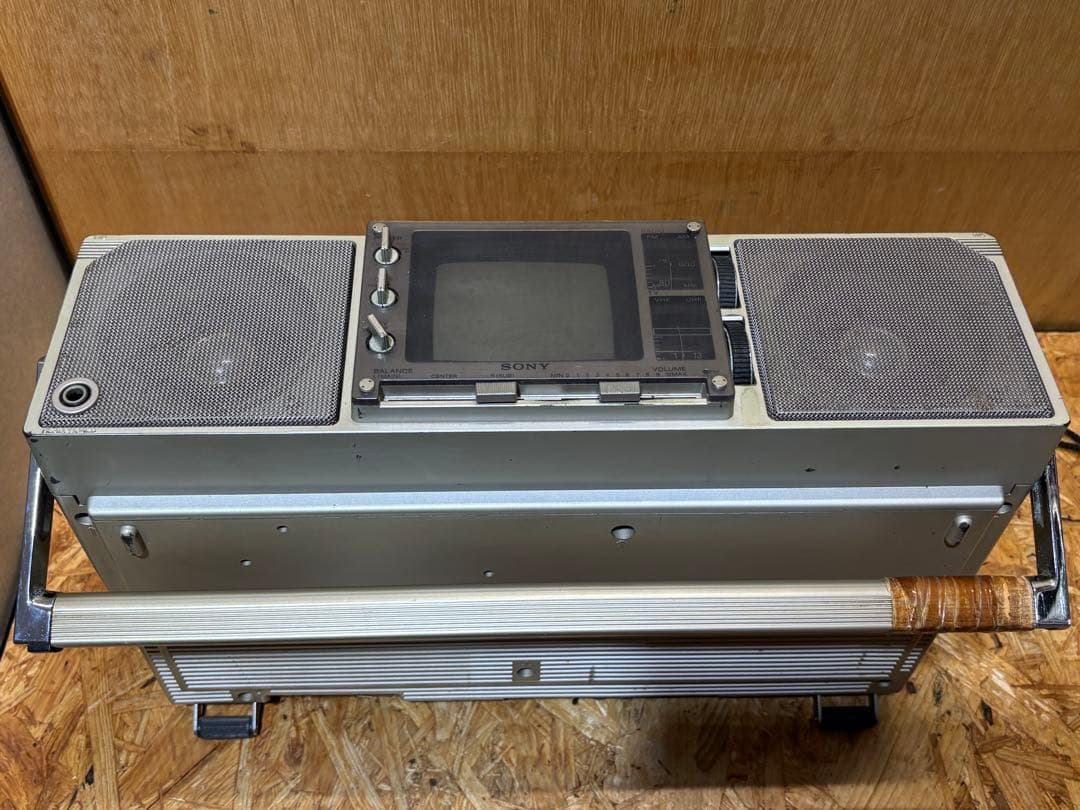 昭和レトロ カセット TV-AM/FMレシーバー FX-400 SONY - メルカリ