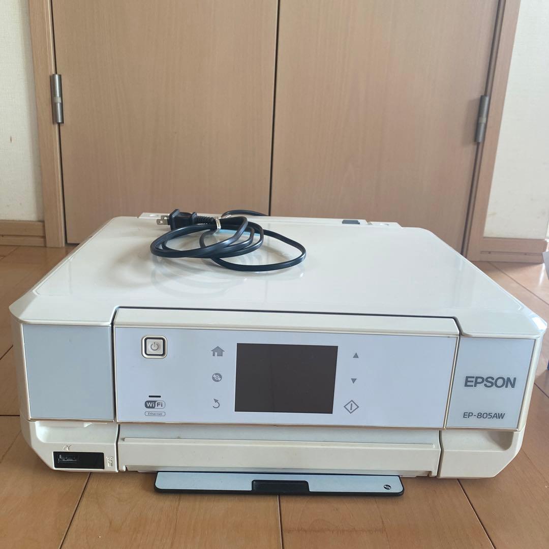 EPSON EP805-AW (インクカートリッジ付き) - メルカリ