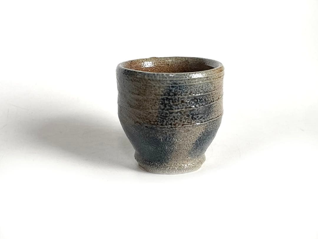 陶芸家 人間国宝 濱田庄司 塩釉酒呑 盃 ぐい呑 益子焼
