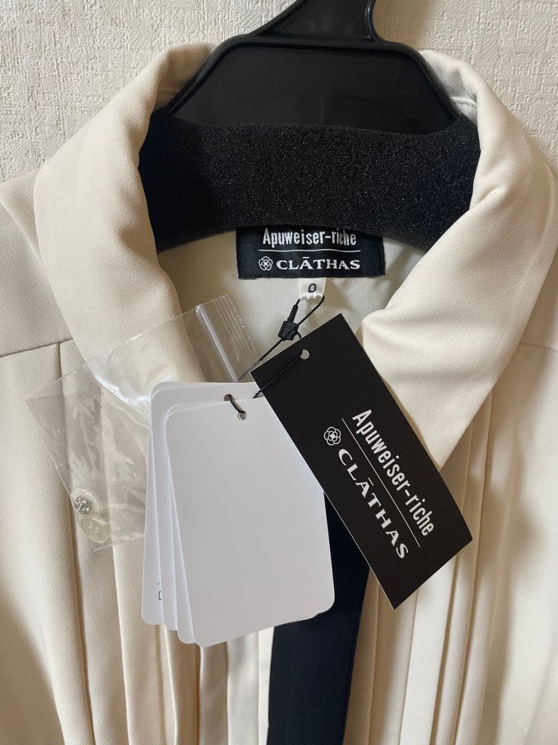 アプワイザーリッシェ〈CLATHASコラボ〉ボウタイプリーツミニ