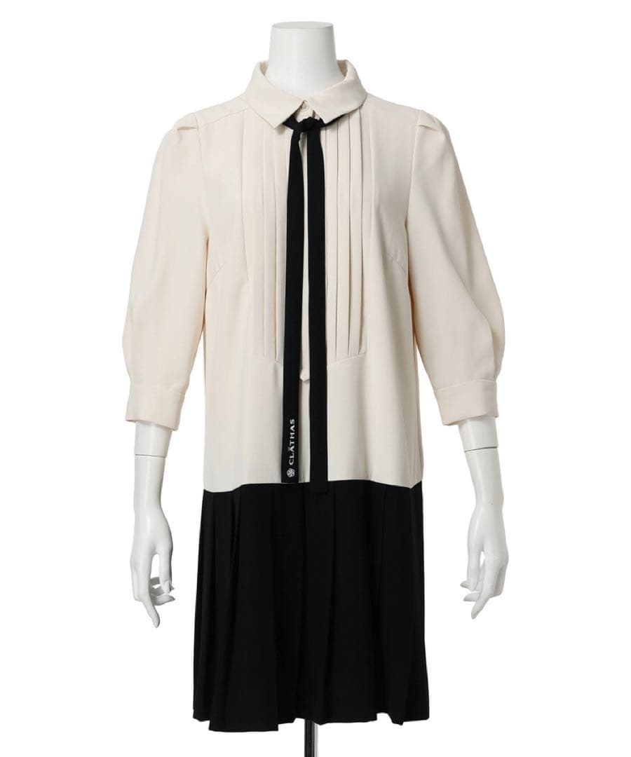 アプワイザーリッシェ〈CLATHASコラボ〉ボウタイプリーツミニ