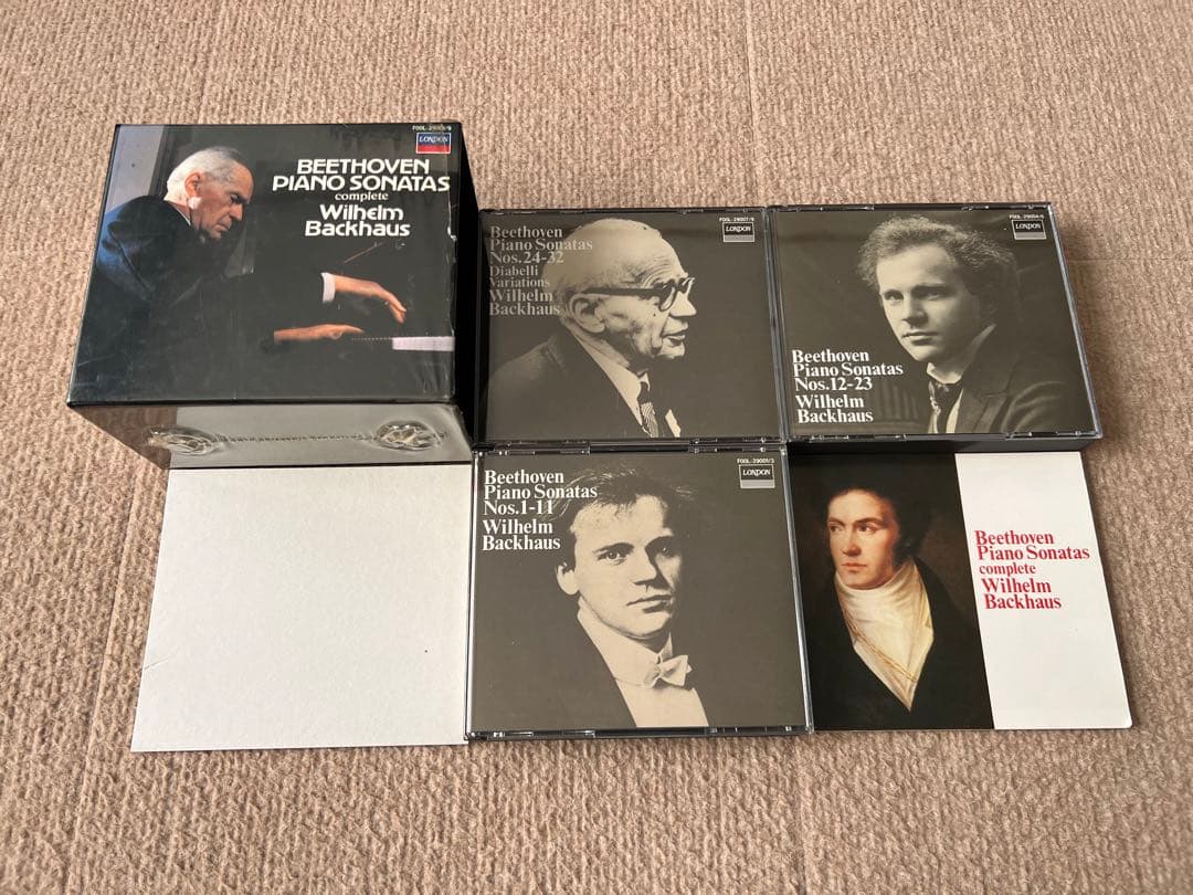 ヴィルヘルム・バックハウス 10枚組CD ベートーヴェン ピアノ・ソナタ全集 Amazon.co.jp: ヴィルヘルム バックハウス 10枚組CD ベートーヴェン