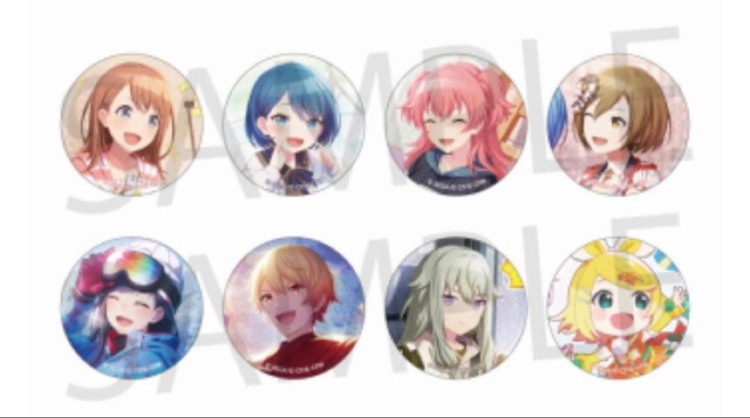 プロセカ グリッター缶バッジ vol.27A B 11BOX - メルカリ