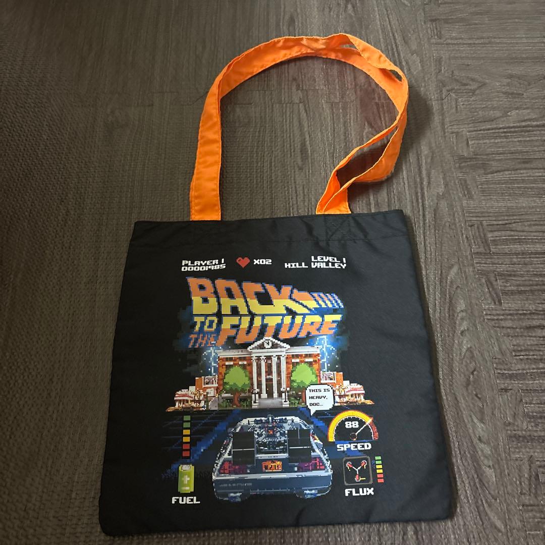 バック・トゥ・ザ・フューチャー トートバッグ フリューくじC賞 二つ