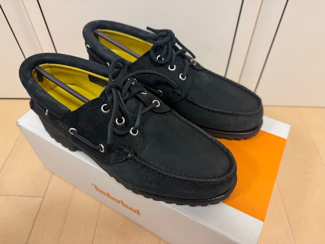 Timberland 3 eye Classic ブラック 7.5 25.5cm